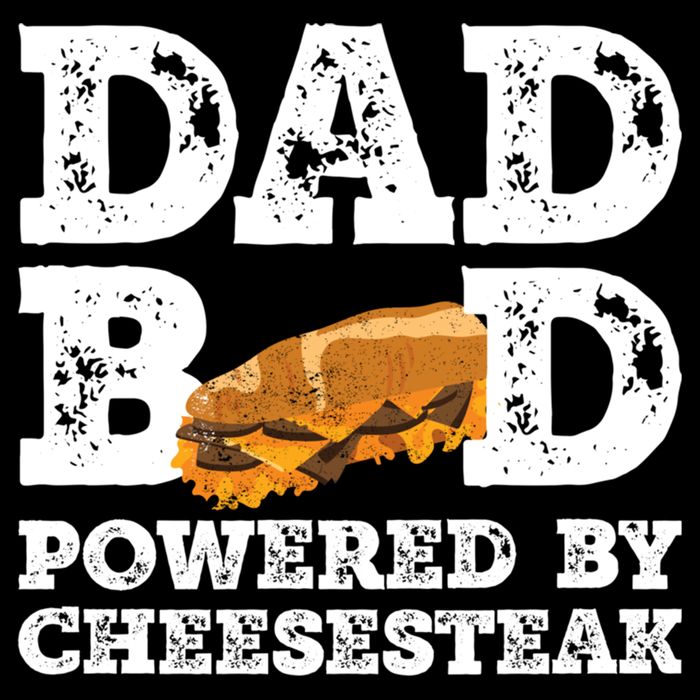 Dad Bod Powered By Cheesesteak Father Figure Graphic Cool Gift Backpack