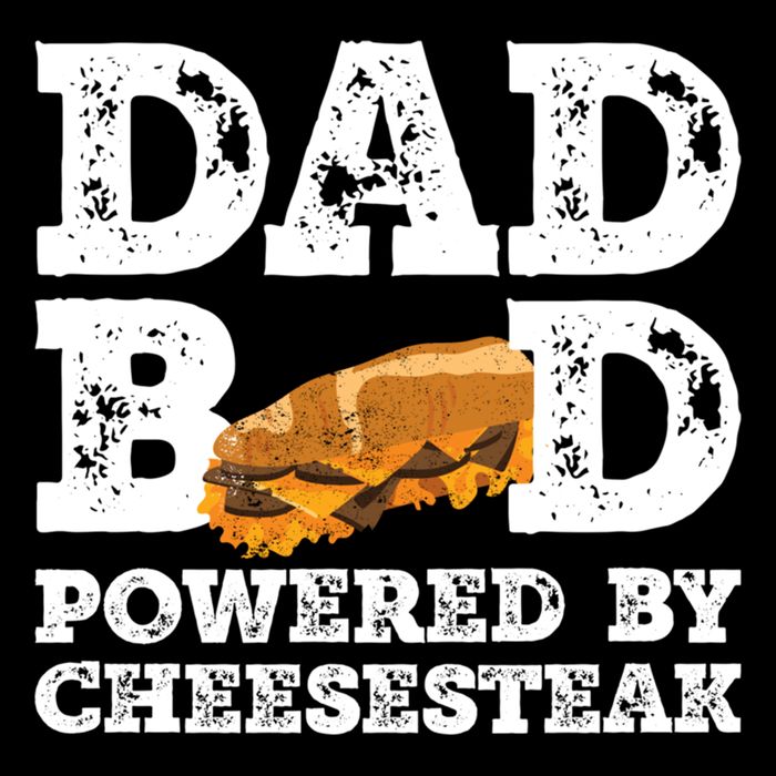 Dad Bod Powered By Cheesesteak Vintage Performance Shirt