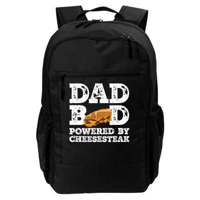 Dad Bod Powered By Cheesesteak Vintage Backpack