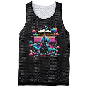 Double Bass Player Bassist Contrabassist Mesh Reversible Basketball Jersey Tank