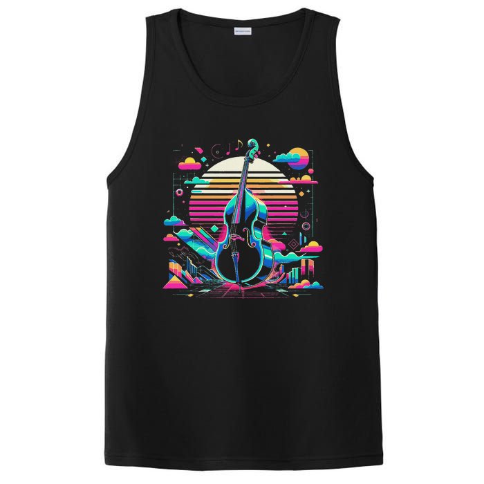 Double Bass Player Bassist Contrabassist PosiCharge Competitor Tank