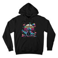 Double Bass Player Bassist Contrabassist Tall Hoodie