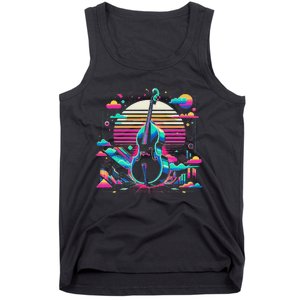 Double Bass Player Bassist Contrabassist Tank Top