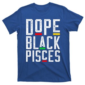 Dope Black Pisces Zodiac Sign Astrology Cool Gift T-Shirt