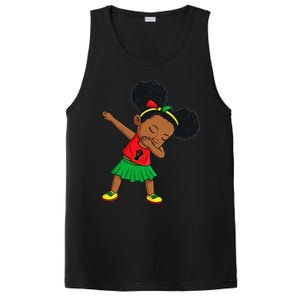 Dabbing Black Princess Cute Juneteenth Brown Skin PosiCharge Competitor Tank