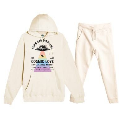 Down Bad Preshrunk Premium Hooded Sweatsuit Set