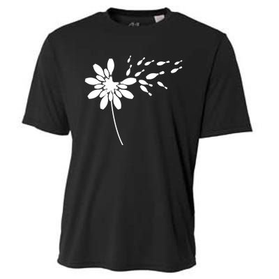 Dandelion Bowling Pin Gift For Bowling Player Bowling Gift Cooling Performance Crew T-Shirt