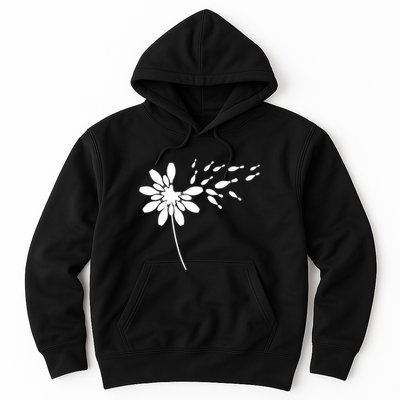 Dandelion Bowling Pin Gift For Bowling Player Bowling Gift Hoodie
