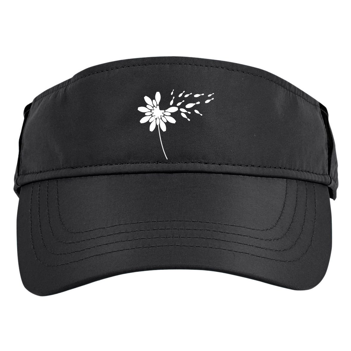 Dandelion Bowling Pin Gift For Bowling Player Bowling Gift Adult Drive Performance Visor
