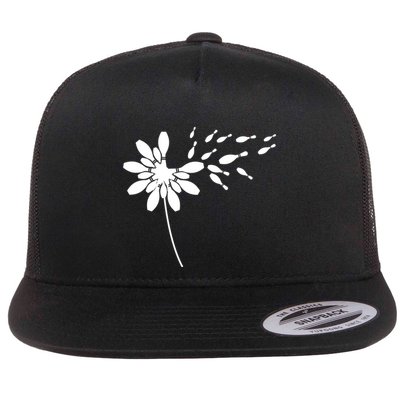 Dandelion Bowling Pin Gift For Bowling Player Bowling Gift Flatbill Hat