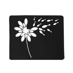 Dandelion Bowling Pin Gift For Bowling Player Bowling Gift Mousepad