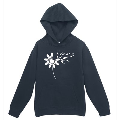 Dandelion Bowling Pin Gift For Bowling Player Bowling Gift Urban Pullover Hoodie