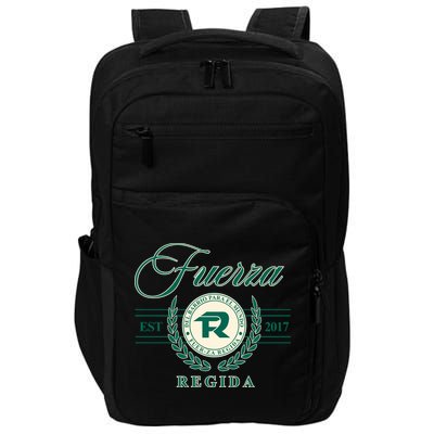 Del Barrio Para El Mundo Fuerza Regida Impact Tech Backpack