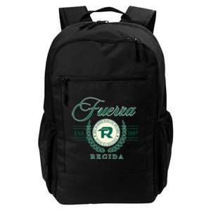 Del Barrio Para El Mundo Fuerza Regida Daily Commute Backpack