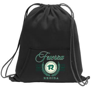 Del Barrio Para El Mundo Fuerza Regida Sweatshirt Cinch Pack Bag