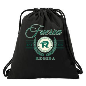 Del Barrio Para El Mundo Fuerza Regida Drawstring Bag