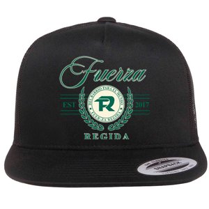 Del Barrio Para El Mundo Fuerza Regida Flat Bill Trucker Hat