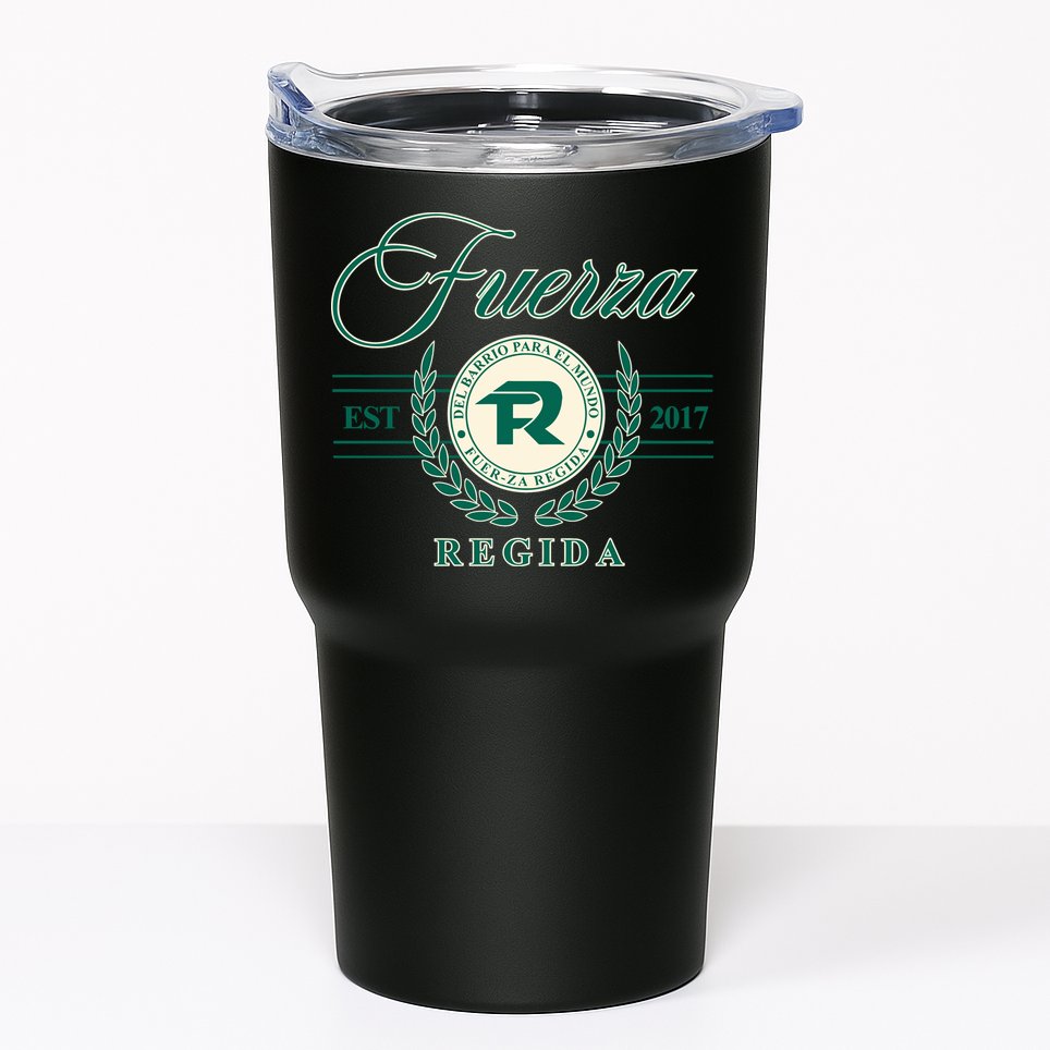 Del Barrio Para El Mundo Fuerza Regida Tumbler