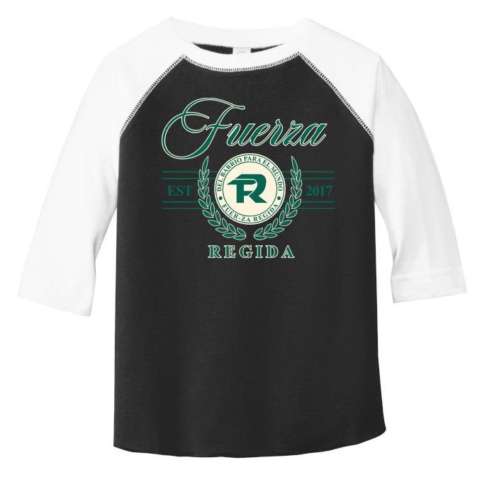 Del Barrio Para El Mundo Fuerza Regida Toddler Fine Jersey T-Shirt