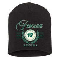 Del Barrio Para El Mundo Fuerza Regida Short Acrylic Beanie