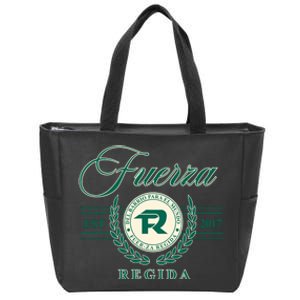 Del Barrio Para El Mundo Fuerza Regida Zip Tote Bag