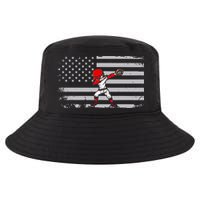 Dabbing Baseball Player 4th of July Baseballer Sport Athlete Cool Comfort Performance Bucket Hat