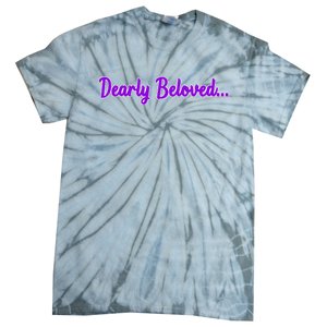 Dearly Beloved Purple 80s Retro Concert 1980S Tie-Dye T-Shirt