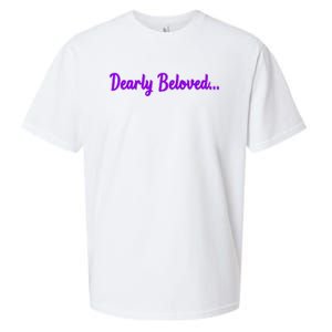 Dearly Beloved Purple 80s Retro Concert 1980S Sueded Cloud Jersey T-Shirt