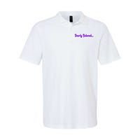 Dearly Beloved Purple 80s Retro Concert 1980S Softstyle Adult Sport Polo