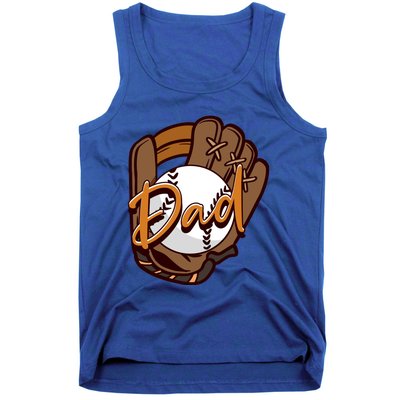 Dad Baseball Players Pitcher Father's Day Great Gift Tank Top