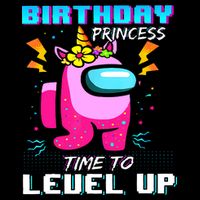 Disstressed Birthday Princess Among With Us Time To Level Up Wool Snapback Cap