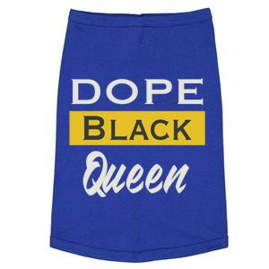 Dope Black Queen Great Gift Mother's Day Dope Black Mom Gift Doggie Tank