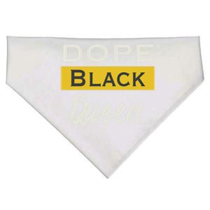 Dope Black Queen Great Gift Mother's Day Dope Black Mom Gift USA-Made Doggie Bandana