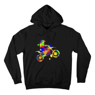 Dirt Bike Rider Motocross Enduro Dirt Biking Hoodie