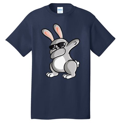 Dabbing Bunny Rabbit Dab Funny Easter Gift Rabbit Lover Tall T-Shirt