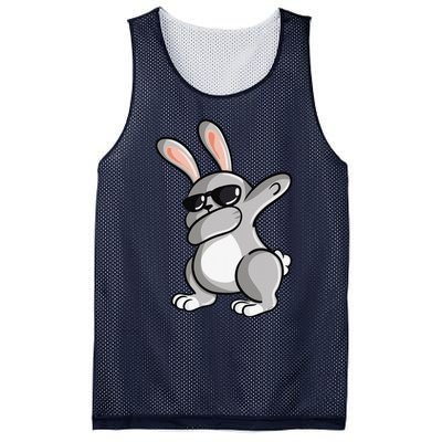 Dabbing Bunny Rabbit Dab Funny Easter Gift Rabbit Lover Mesh Reversible Basketball Jersey Tank