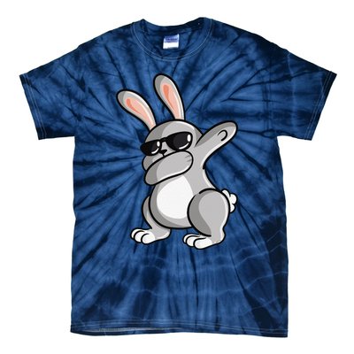 Dabbing Bunny Rabbit Dab Funny Easter Gift Rabbit Lover Tie-Dye T-Shirt