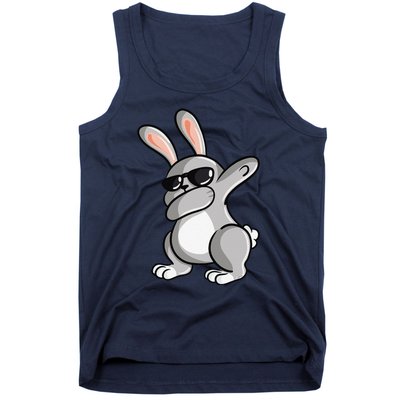 Dabbing Bunny Rabbit Dab Funny Easter Gift Rabbit Lover Tank Top