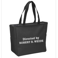 Directed By Robert Weide Meme Funny Geek Bloopers Zip Tote Bag