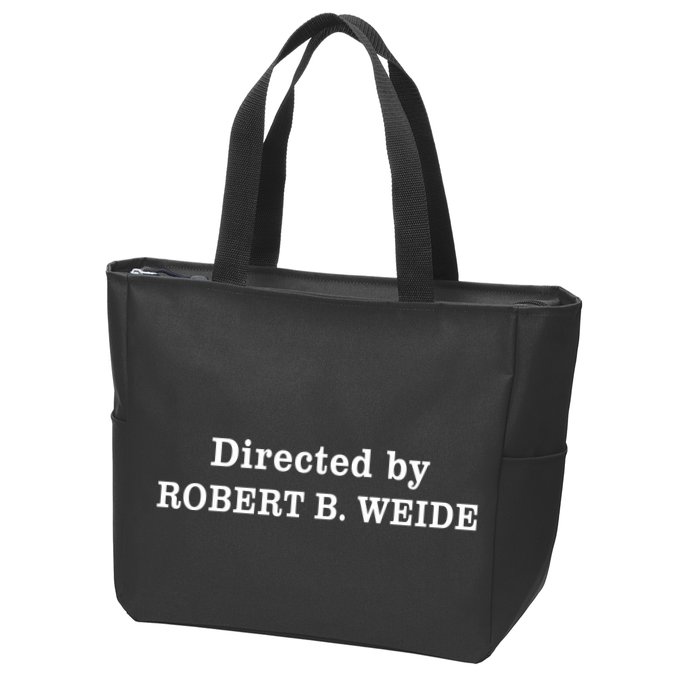Directed By Robert Weide Meme Funny Geek Bloopers Zip Tote Bag