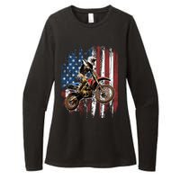 Dirt Bike Racing Motocross Racings Womens CVC Long Sleeve Shirt