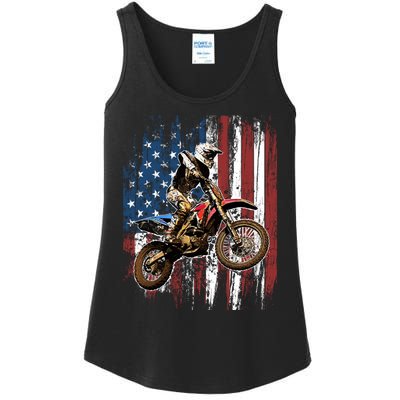 Dirt Bike Racing Motocross Racings Ladies Essential Tank