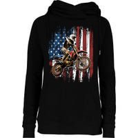 Dirt Bike Racing Motocross Racings Womens Funnel Neck Pullover Hood