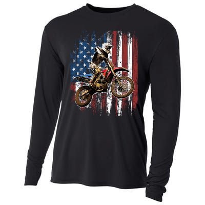 Dirt Bike Racing Motocross Racings Cooling Performance Long Sleeve Crew