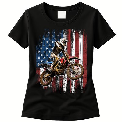 Dirt Bike Racing Motocross Racings Women's T-Shirt