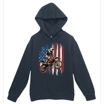 Dirt Bike Racing Motocross Racings Urban Pullover Hoodie