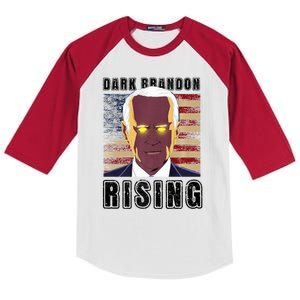 Dark Brandon Rising Meme Kids Colorblock Raglan Jersey