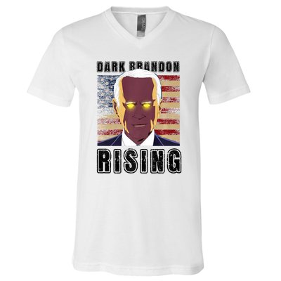 Dark Brandon Rising Meme V-Neck T-Shirt