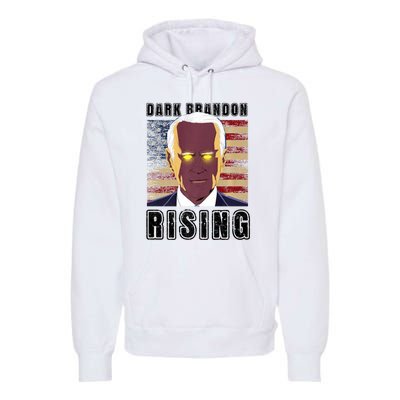 Dark Brandon Rising Meme Premium Hoodie