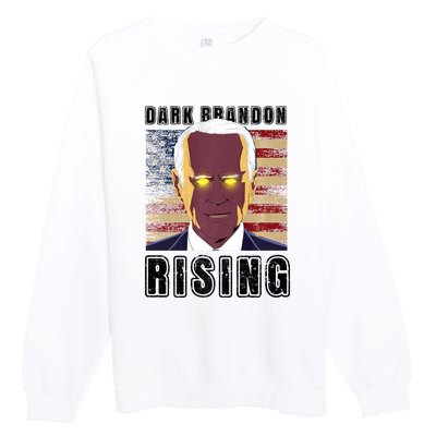 Dark Brandon Rising Meme Premium Crewneck Sweatshirt